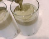 ペットボトル振って、ダルゴナ抹茶タピオカ作り方5写真