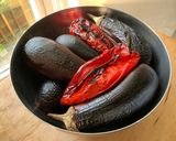 ギリシャ料理 焼なすのディップ作り方5写真