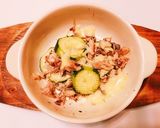 ズッキーニとサバ缶で、簡単オーブン焼き☆作り方5写真