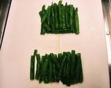 簡単‼さやいんげんのベーコン巻き♪作り方1写真
