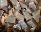 豚肉とじゃがいもとこんにゃくのほっこり煮作り方4写真