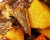豚肉とじゃがいもとこんにゃくのほっこり煮作り方8写真