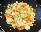 もりもり！野菜炒めサンド作り方3写真