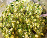 簡単おつまみ☆夏野菜で！ごちそうめかぶ作り方4写真