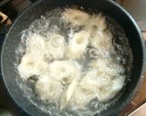 いか、人参、椎茸、ちくわぶのあんかけ煮作り方2写真