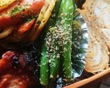 お弁当★韓国インゲンピリ辛ナムル★常備菜作り方5写真