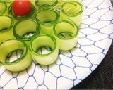 簡単胡瓜をのせ☆可愛い形変身♪作り方5写真