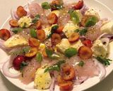 小豆島玉ねぎとサクランボで鯛カルパッチョ作り方6写真
