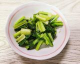 江戸菜の3色そぼろご飯作り方4写真