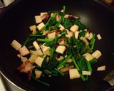 高野豆腐とほうれん草の卵とじ作り方3写真