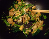 高野豆腐とほうれん草の卵とじ作り方4写真