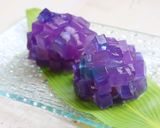 夏の和菓子　あじさい羹作り方9写真