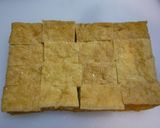 ♥豚肉と厚揚げのコロコロチーズ味噌焼き♥作り方2写真