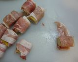 ♥豚肉と厚揚げのコロコロチーズ味噌焼き♥作り方3写真