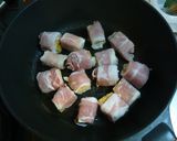 ♥豚肉と厚揚げのコロコロチーズ味噌焼き♥作り方4写真