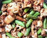 豚肉とインゲンの生姜甘辛炒め作り方5写真