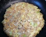 余ったおそばリメイクその2！お好みそば！作り方2写真