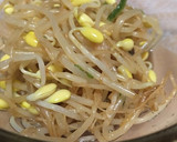 豆もやしの和え物　ナムル風作り方2写真