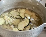 フレッシュ感を味わう♪なすの味噌汁作り方2写真