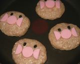 キャラ弁♪アンパンマンハンバーグ作り方3写真