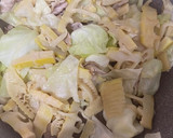 豚キャベツと筍のコク旨醤油炒め作り方2写真