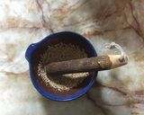 葉胡椒と海苔の甘味噌ナムル作り方1写真