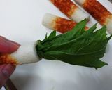 大葉とゆかりの磯辺揚げもどき作り方1写真