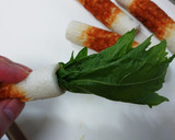 大葉とゆかりの磯辺揚げもどき作り方1写真