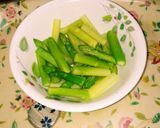 グリーンアスパラ✨にタルタルソースon☺作り方2写真