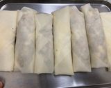 海老と豚肉の紫蘇風味春巻き☆作り方5写真