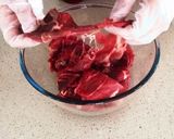 韓国人妻のプルコギ　牛肉炒め作り方2写真