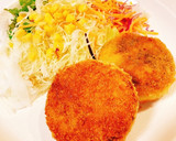 簡単♡バター香るとうもろこしのいももち作り方11写真