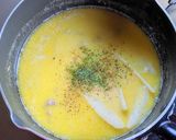 じゃがいもと豚ひき肉のミルクスープ作り方7写真