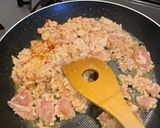 簡単美味しい！ニラそぼろ丼作り方3写真