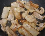 豚ばら肉としし唐の豆鼓炒め作り方3写真