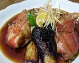 金目鯛とナスの炊き合わせ作り方10写真
