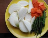 豚こまで♪カレー風味の肉じゃが♪作り方2写真