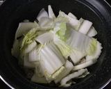 生姜が香る白菜・豚こま・エリンギの卵とじ作り方3写真