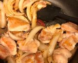 玉ねぎと鶏肉のバター照り焼き作り方6写真