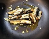 キャベツとサーディンのペペロンチーノ作り方7写真
