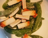 お弁当★スナップエンドウとちくわごま和え作り方1写真
