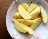 鮭とじゃが芋のあおさ照り焼き!あおさ香る作り方1写真