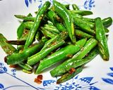インゲン中華になる！（インゲン中華炒め）作り方4写真