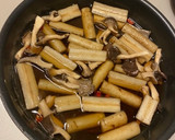 ゴボウとヒラタケの煮物(作り置き)作り方3写真