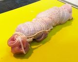 チャーシューのタコ糸の縛り方(鶏肉)作り方8写真
