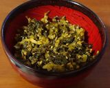 秒で！わかめ高菜のおつまみ作り方4写真