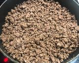 一鍋または10分でできる 甘辛そぼろ丼作り方3写真