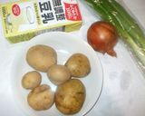 じゃが芋の冷製スープ♪簡単ビシソワーズ風作り方1写真