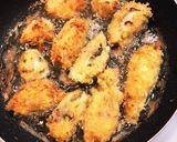 鶏胸肉のおからパウダー入りネギ梅肉揚げ作り方4写真