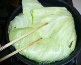キャベツと豚しゃぶの梅じょうゆだれ作り方1写真